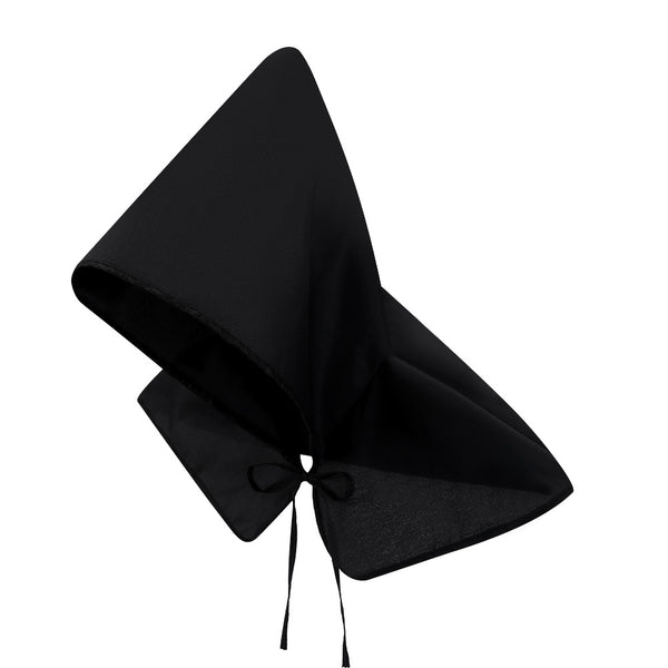 DEEPKEE original nubuck handmade full-grain genuine leather cowhide bag Cosplay Assassin's Creed Steampunk Rogue Cowl Hat Hooded Cape #LE053