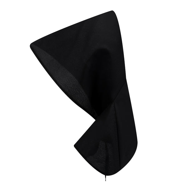 DEEPKEE original nubuck handmade full-grain genuine leather cowhide bag Cosplay Assassin's Creed Steampunk Rogue Cowl Hat Hooded Cape #LE053