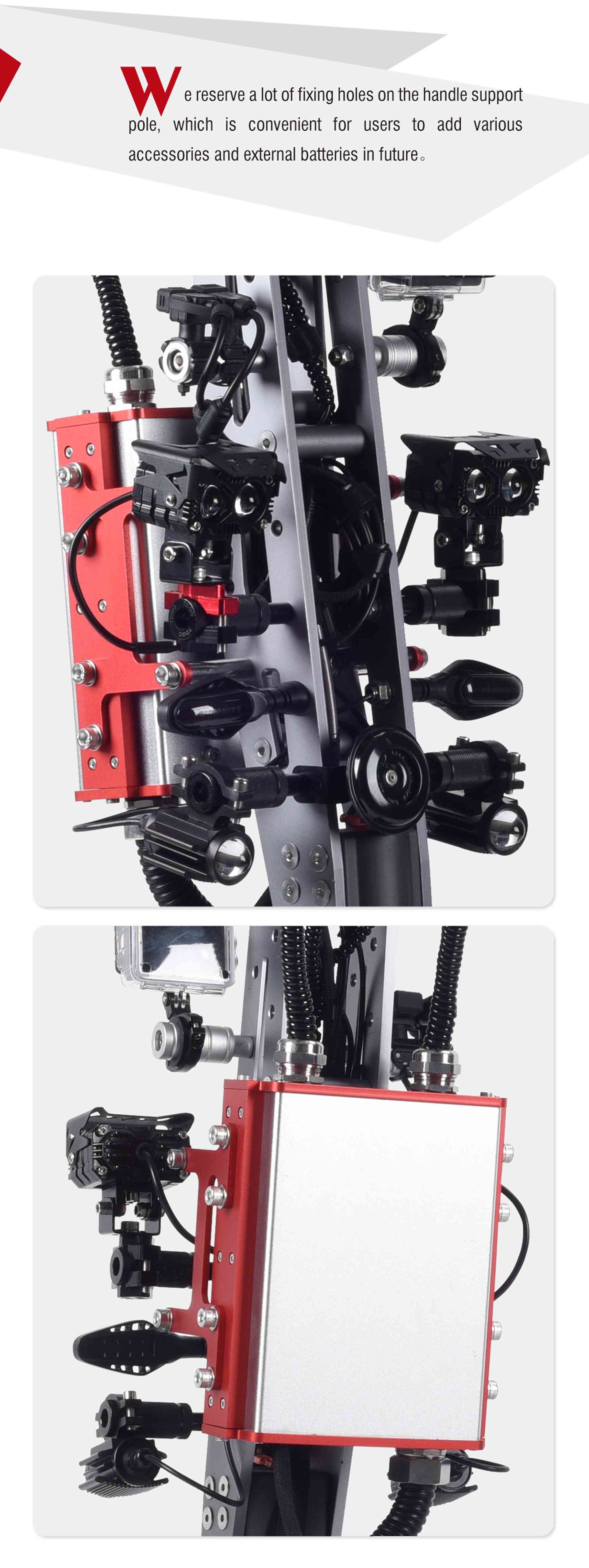 Rooder 10000w electric scooter 110km/h