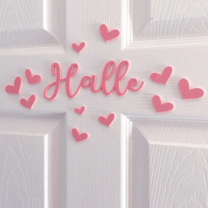 Acrylic Door Name Sign