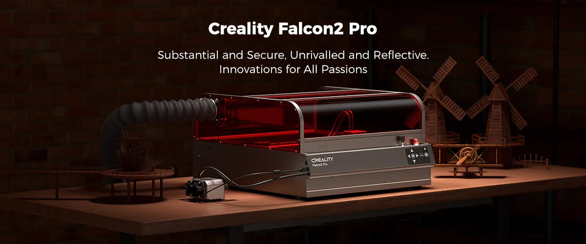 crealityfalcon 2 pro laser cutter