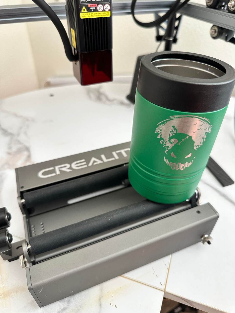 Custom tumbler engrave