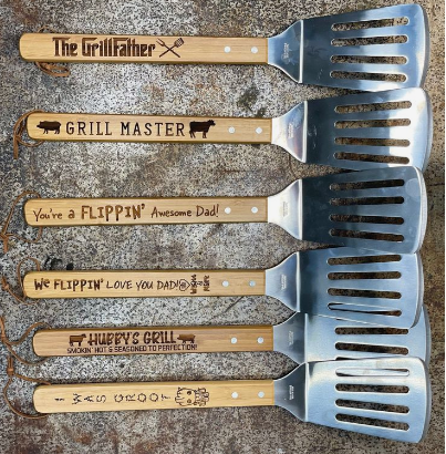 Engraved BBQ Tools