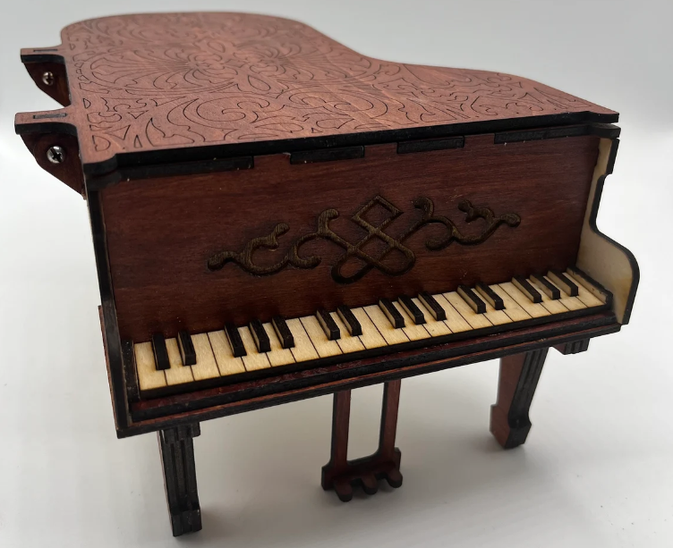 Laser Cut Grand Piano Miniature