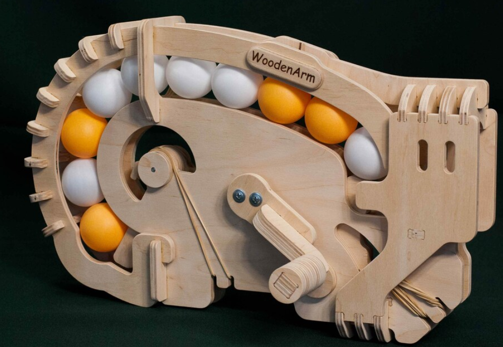 Handmade Ping Pong Gun