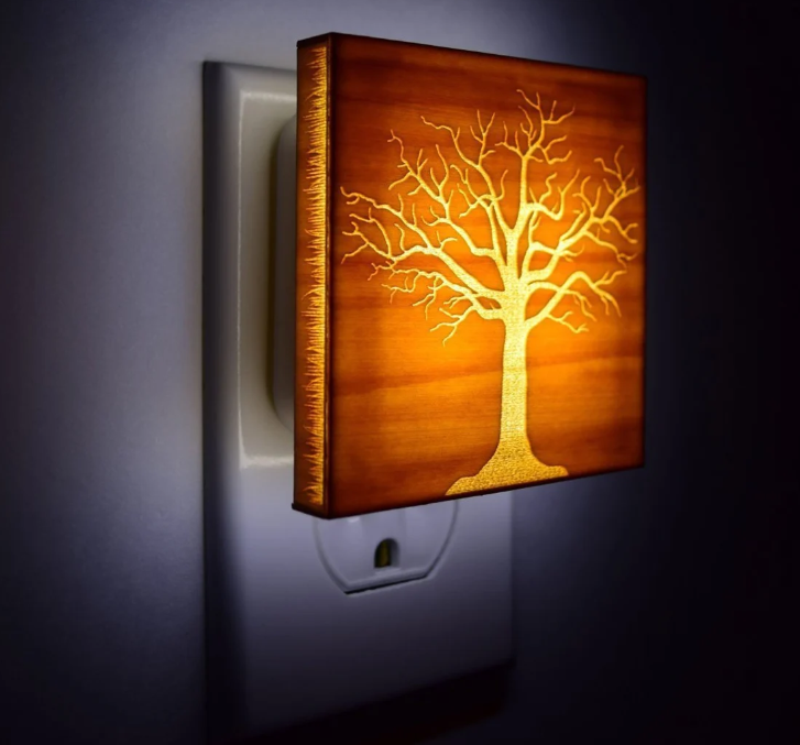Tree of Life Wall-Mounted Night Light
