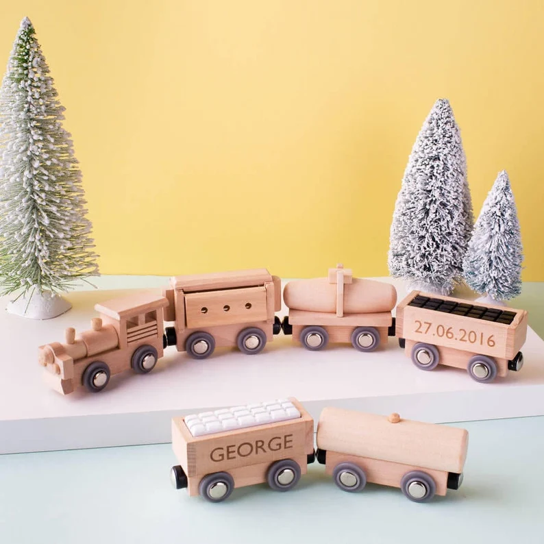 Wooden Train Set