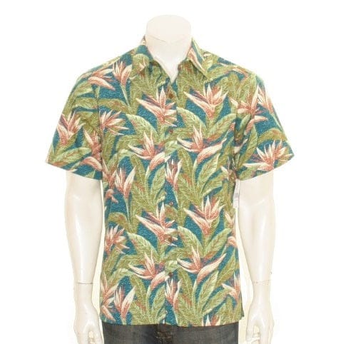 Pukalani Birds of Paradise Aloha Shirt