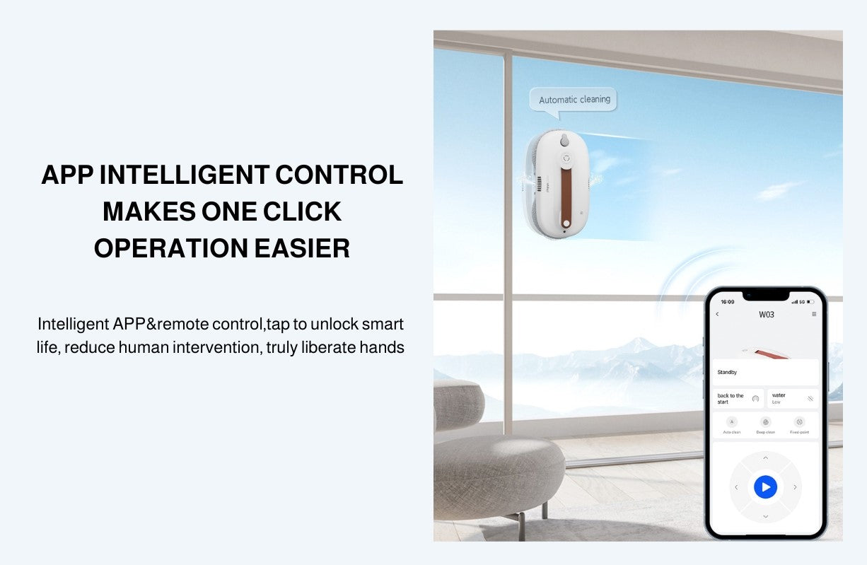 APP INTELLIGENT CONTROL MAKES ONE CLICK OPERATION EASIER Intelligent APP&remote control, tap to unlock smart life, reduce human intervention, truly liberate hands.