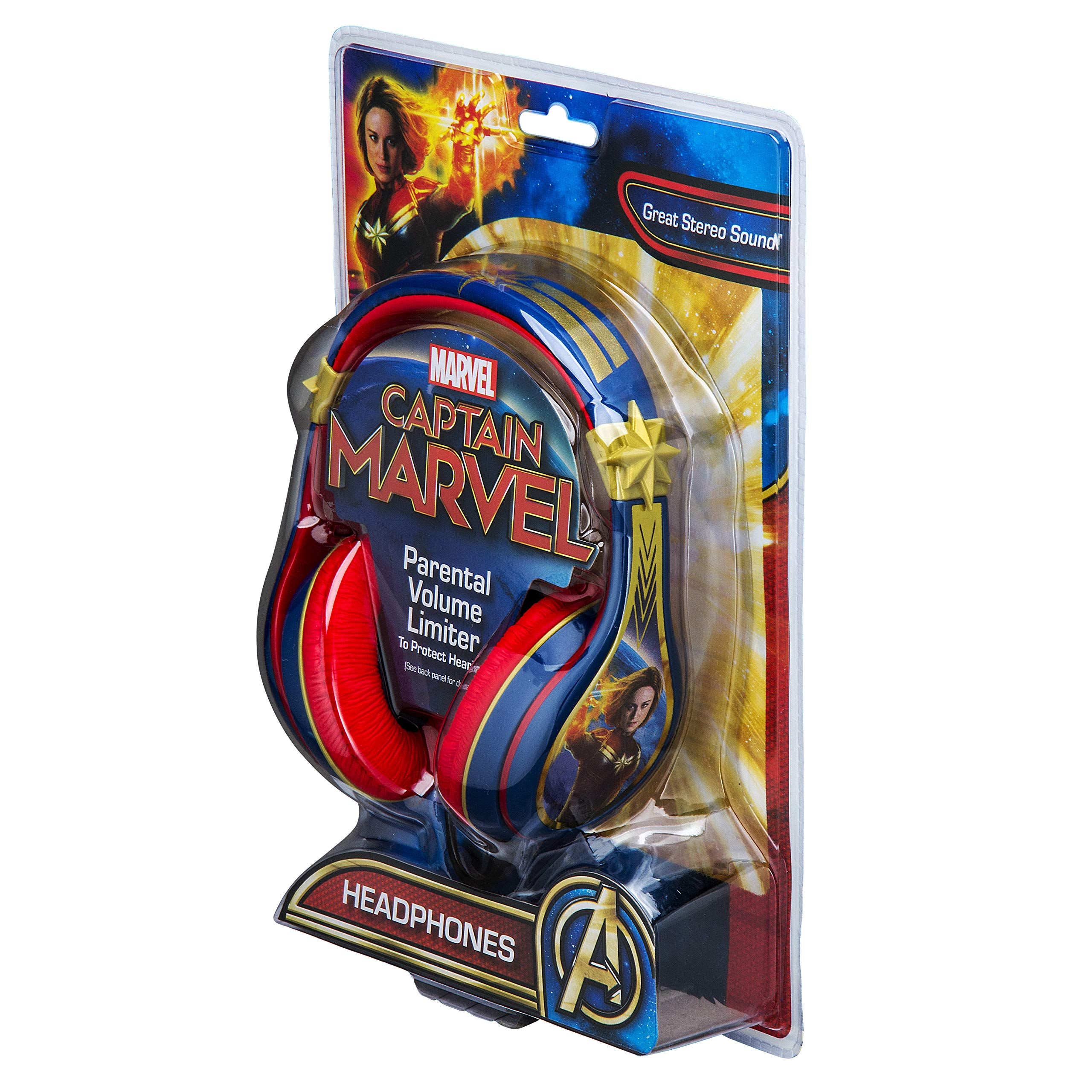 eKids Captain Marvel Kids Headphones