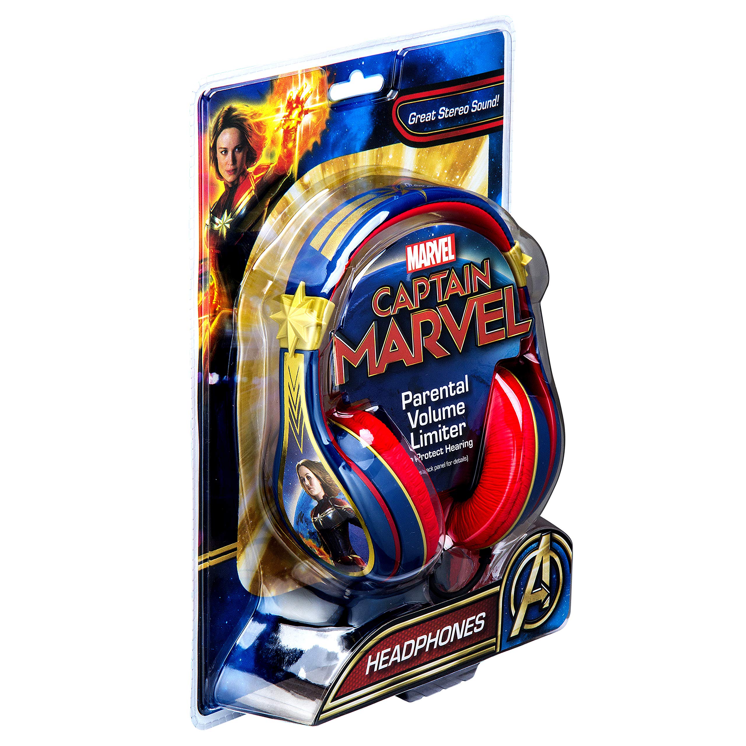 eKids Captain Marvel Kids Headphones