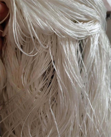 Thickened untwisted thread,undyed