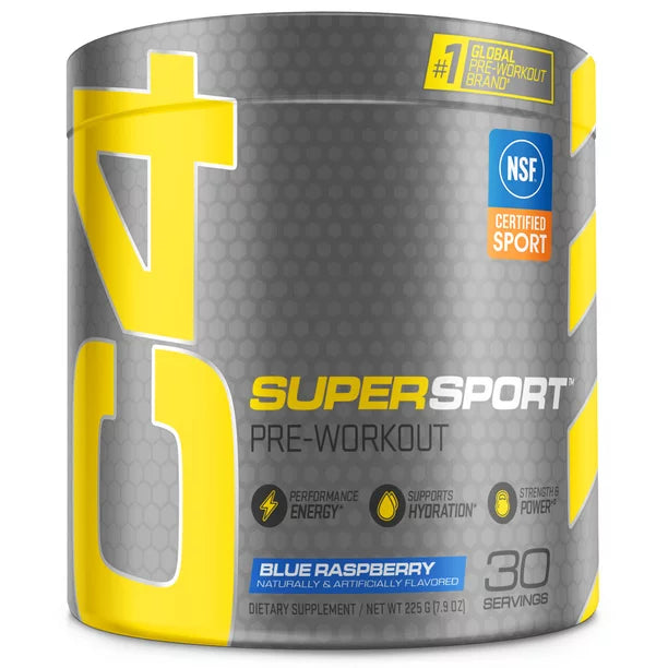 C4 Super Sport Preworkout | Blue Raspberry |