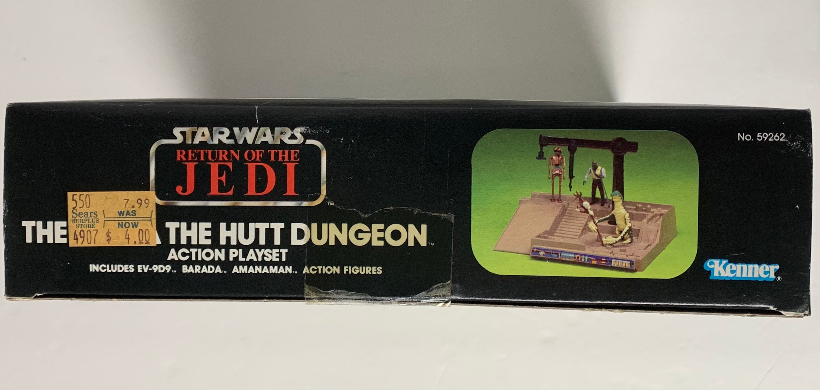 The Jabba The Hutt Dungeon, Star Wars, Return of the Jedi, unopened, 1984, Kenner