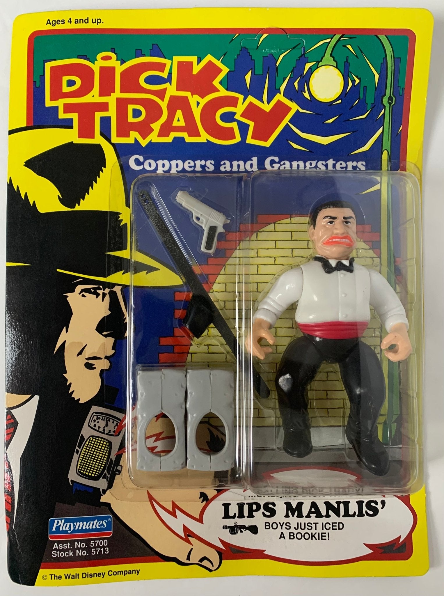 Lips Manlis from Dick Tracy, 1990, Playmates