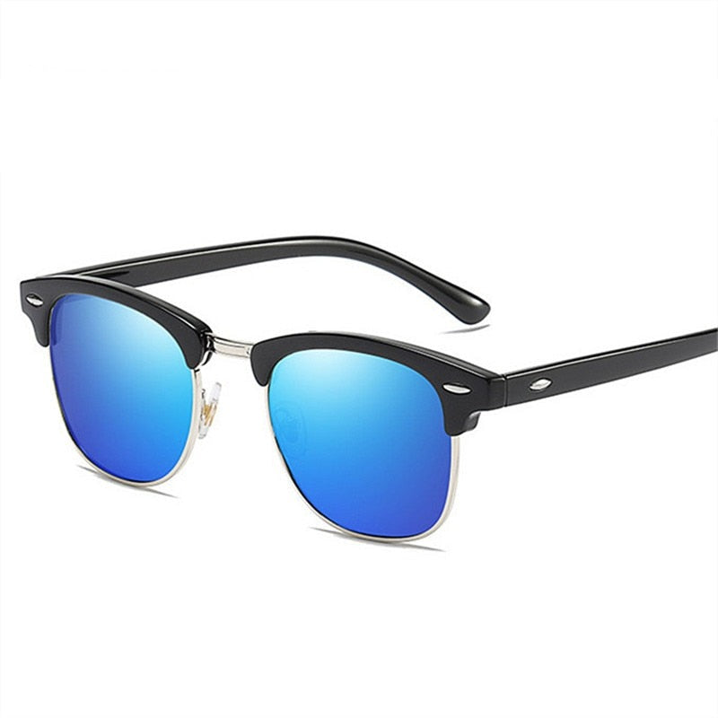 Vintage Square Polarised Sunglasses