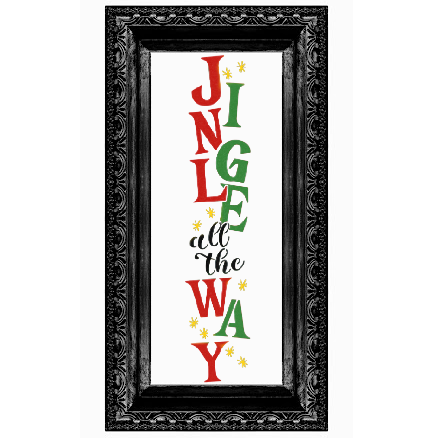 Jingle All the Way Stencil