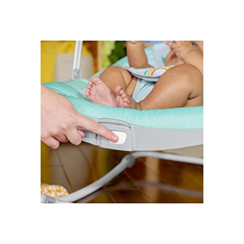 New Bright Starts Wild Vibes Infant to Toddler Rocker with Vibrations