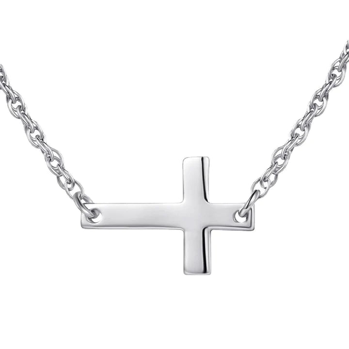 Cross Design Pendant Necklace