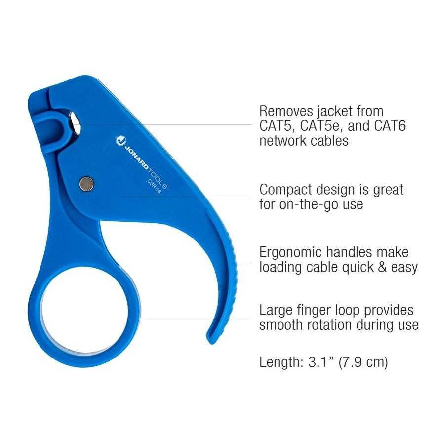 Cat5e / Cat6 Ergonomic Jacket Stripper