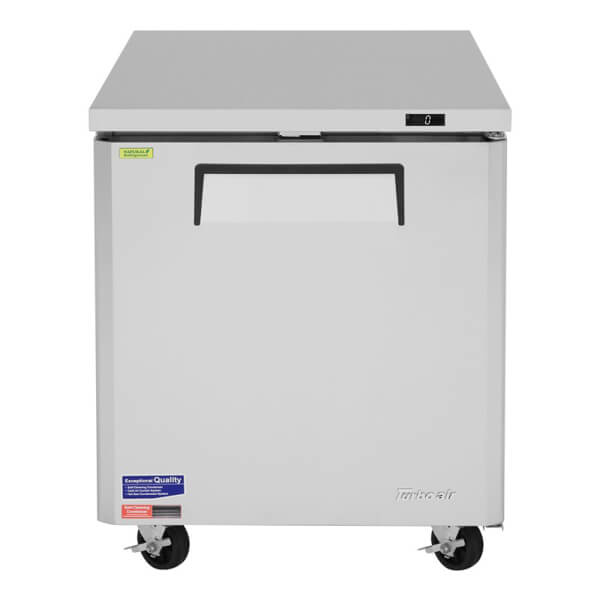 Turbo Air MUF-28-N Under counter Freezer 7 cu ft Single Door