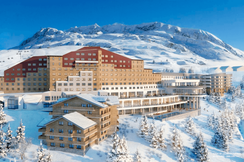 Winter in France: Snowy Alps and Festive Paris