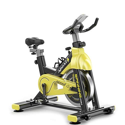 ZJDU Indoor Cycling Bike with Resistance Workout - Home Cardio Upright Bike - Exercise Bike Stationary with 6 Kg Flywheel - Ipad