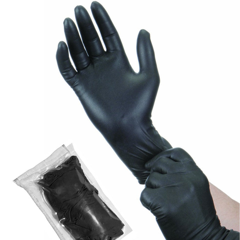 Everguard Powder Free Nitrile Glove - Individual Black
