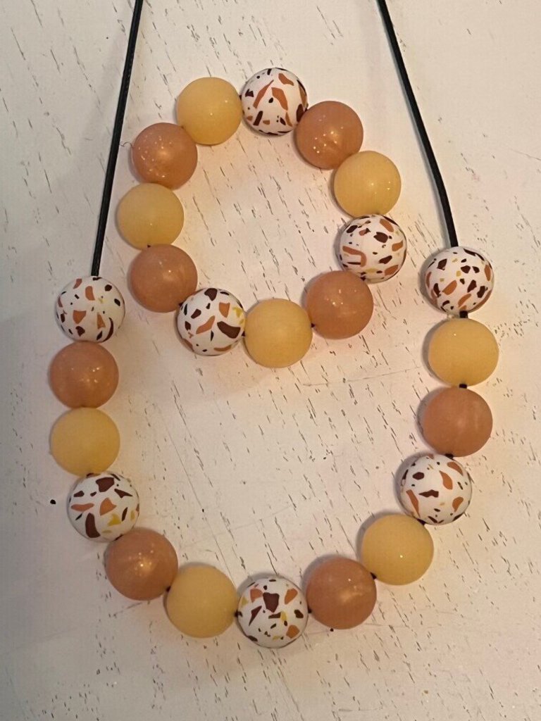 Fall Speckle Necklace Set