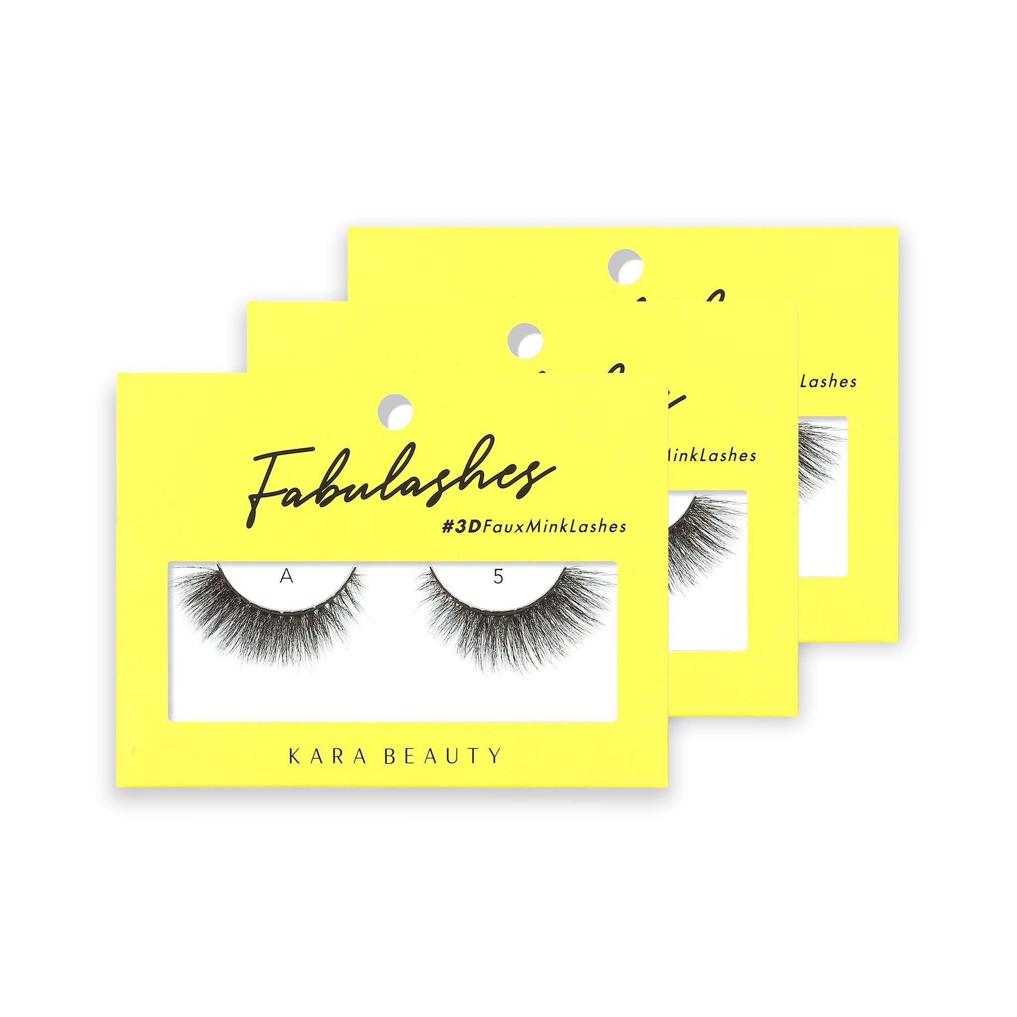 A5 FABULASHES 3D Faux Mink Lashes