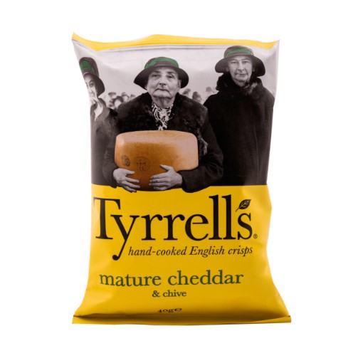 Tyrrells Cheddar Fries 40g