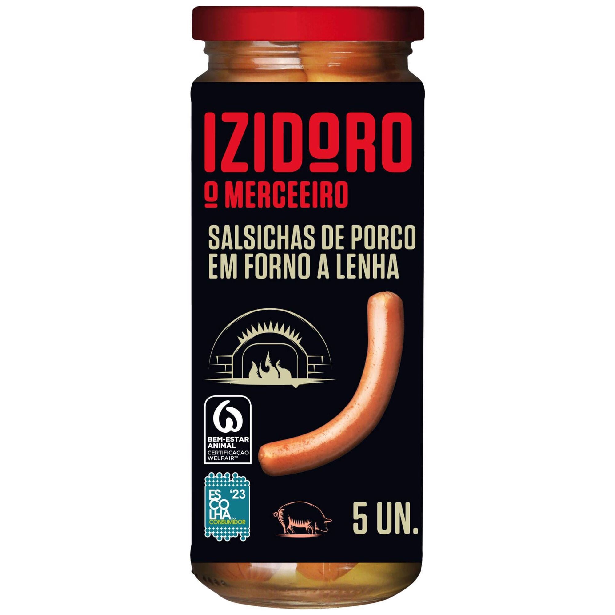 Wood Oven Turkey Sausages 5 units gluten free Izidoro 430g