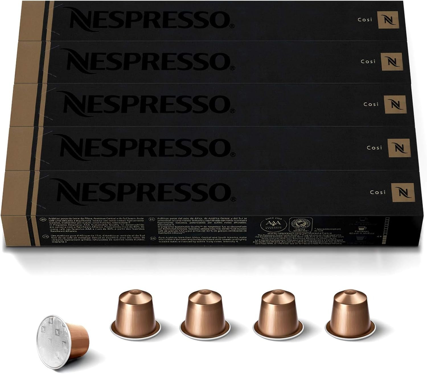 Cosi Nespresso, 50 original Nespresso?