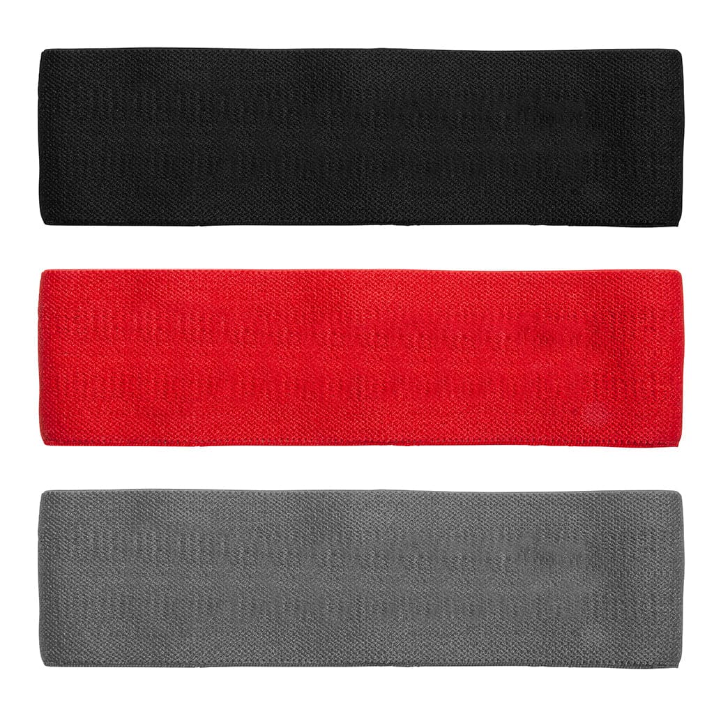 Lift Tech Fitness Comp Resistance Bands - Red - Black - Gray