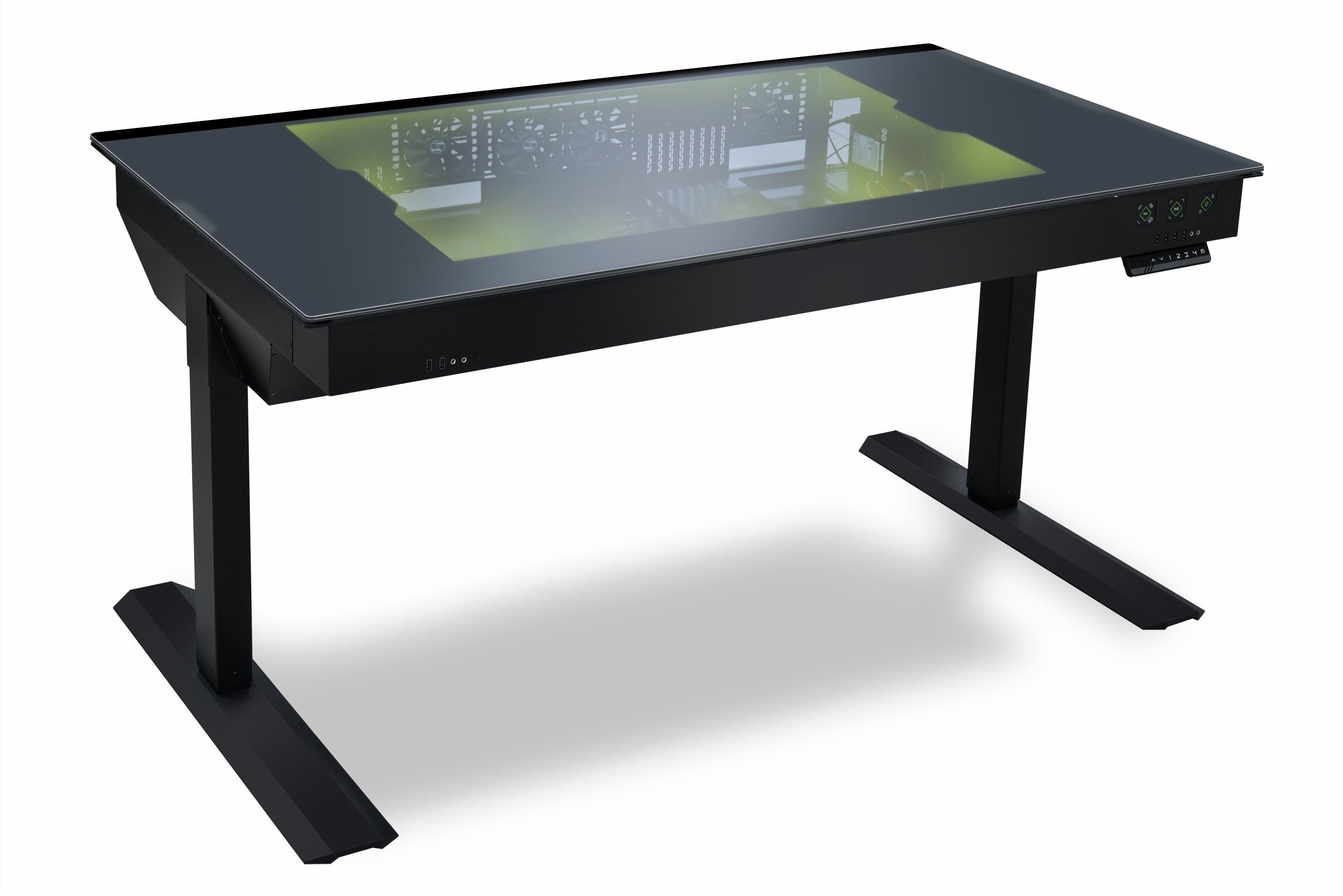 Lian Li Gaming Desk DK-05FX BLACK Dual-System Computer Case