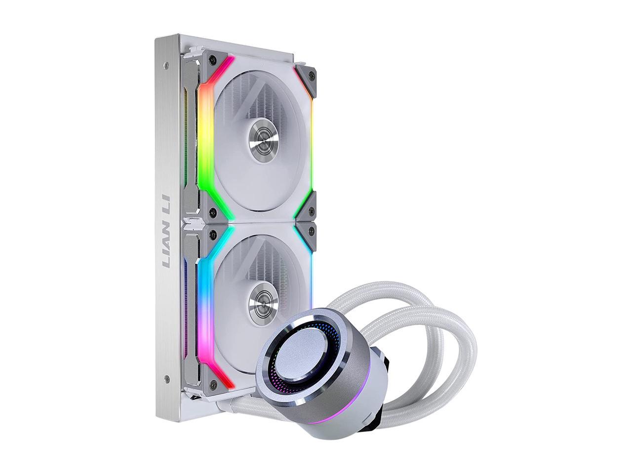 Lian Li Galahad 240 - SL Edition - WHITE - aRGB AIO Liquid Cooler