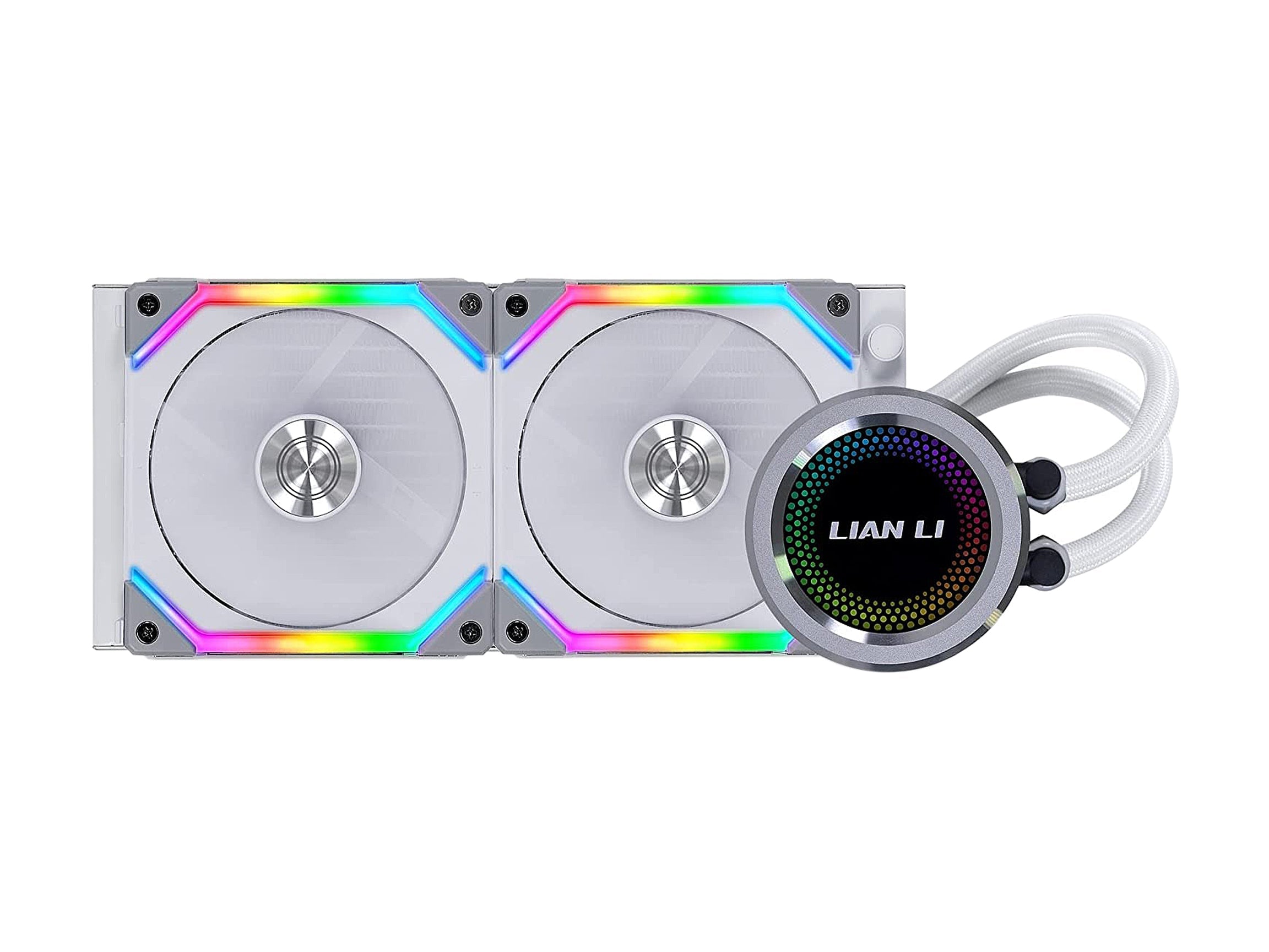 Lian Li Galahad 240 - SL Edition - WHITE - aRGB AIO Liquid Cooler