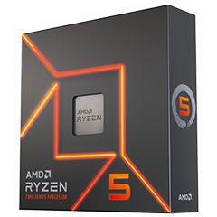 AMD 7600x CPU Ryzen 5 - 6-Core Unlocked