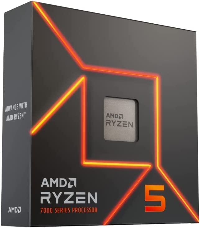 AMD 7600x CPU Ryzen 5 - 6-Core Unlocked