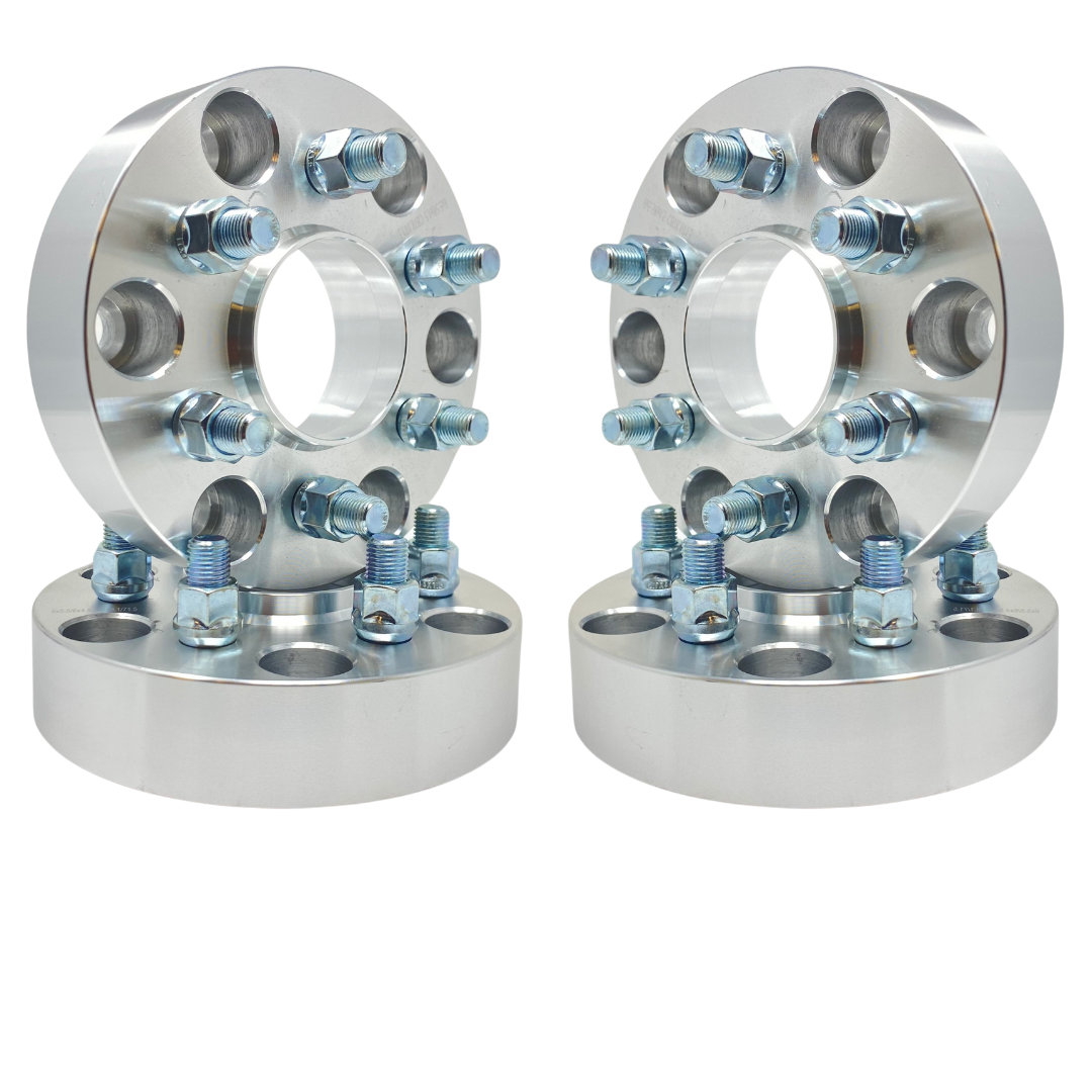  6x4.5 Dodge Wheel Spacers Hub Centric 1998-2003 Dodge Durango, 1991-2004 Dodge Dakota & Viper 71.5mm OEM Bore & Centering Lip 1/2"-20 studs & Lug Nuts 6x114.3 