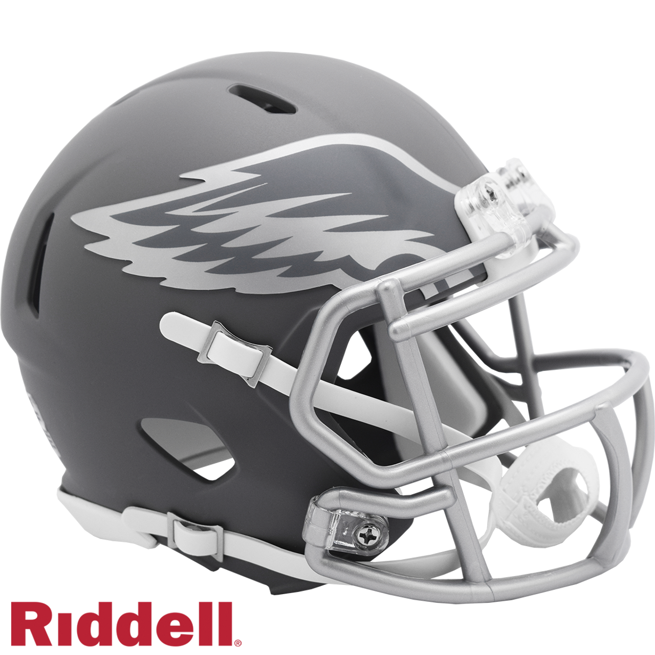 Philadelphia Eagles Helmet Riddell Replica Mini Speed Style Slate Alternate