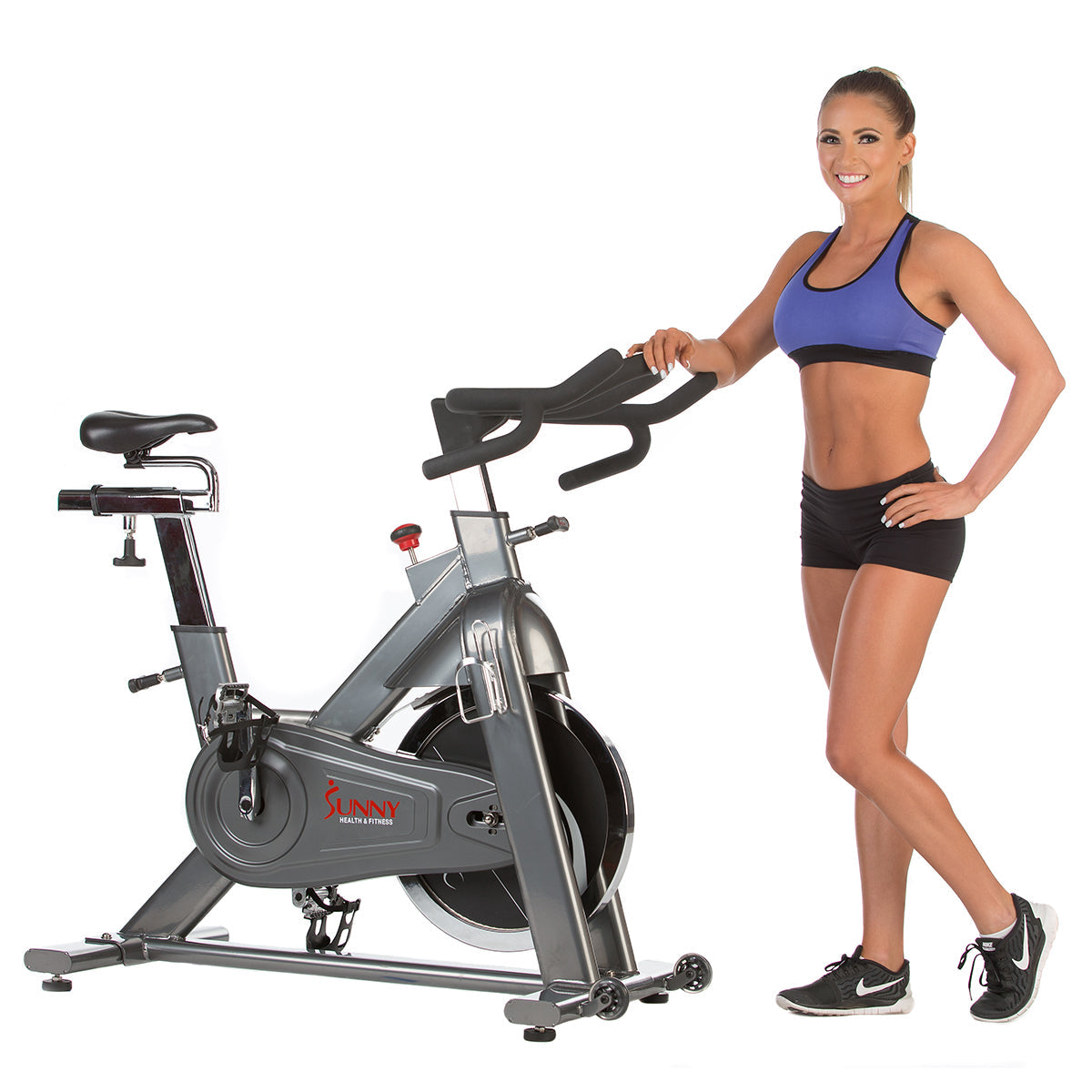 Commercial Exercise Bike Chain Drive Indoor Cycling