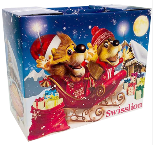 Christmas Gift Box, Swisslion, 21 pc