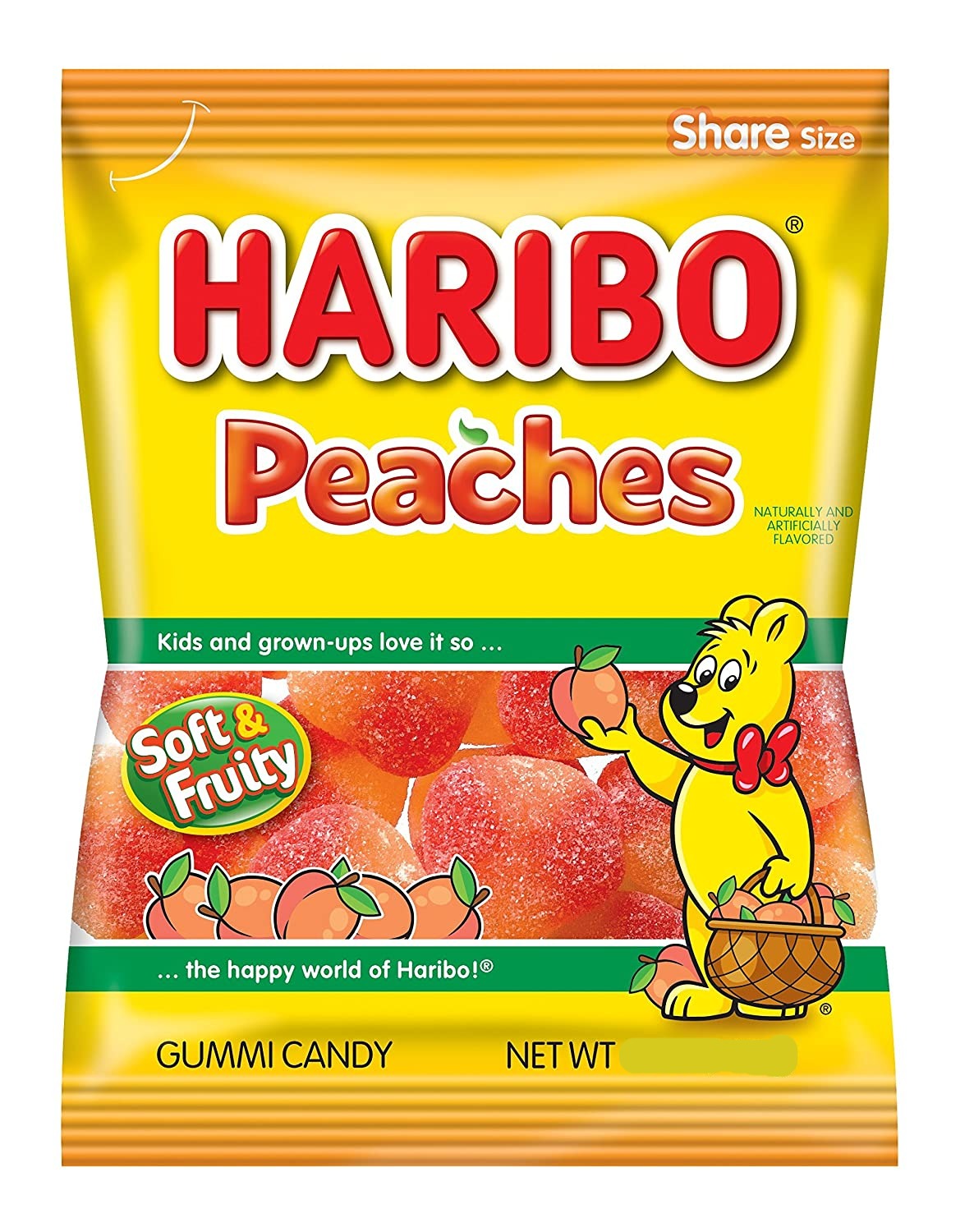 Haribo Peaches, 5 oz