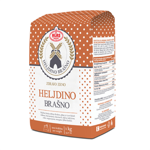 Buckwheat Flour, Heljdino Brasno (Klas) 2.2 lb (1 kg)