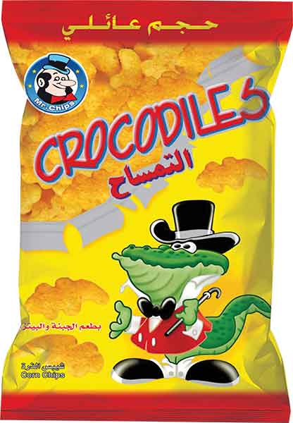 Crocodile Corn Puff Chips (Mr. Chips) 90g