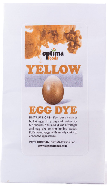 Egg Dye, Yellow (Optima) 1 pack