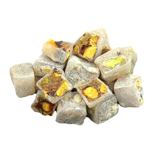 Turkish Delight with Pistachio, Rahat Lokum (Dobrova) 16 oz