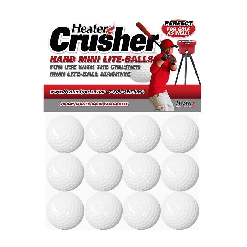 Heater Sports Crusher Soft Yellow Mini-Balls (24 Pack) CR11