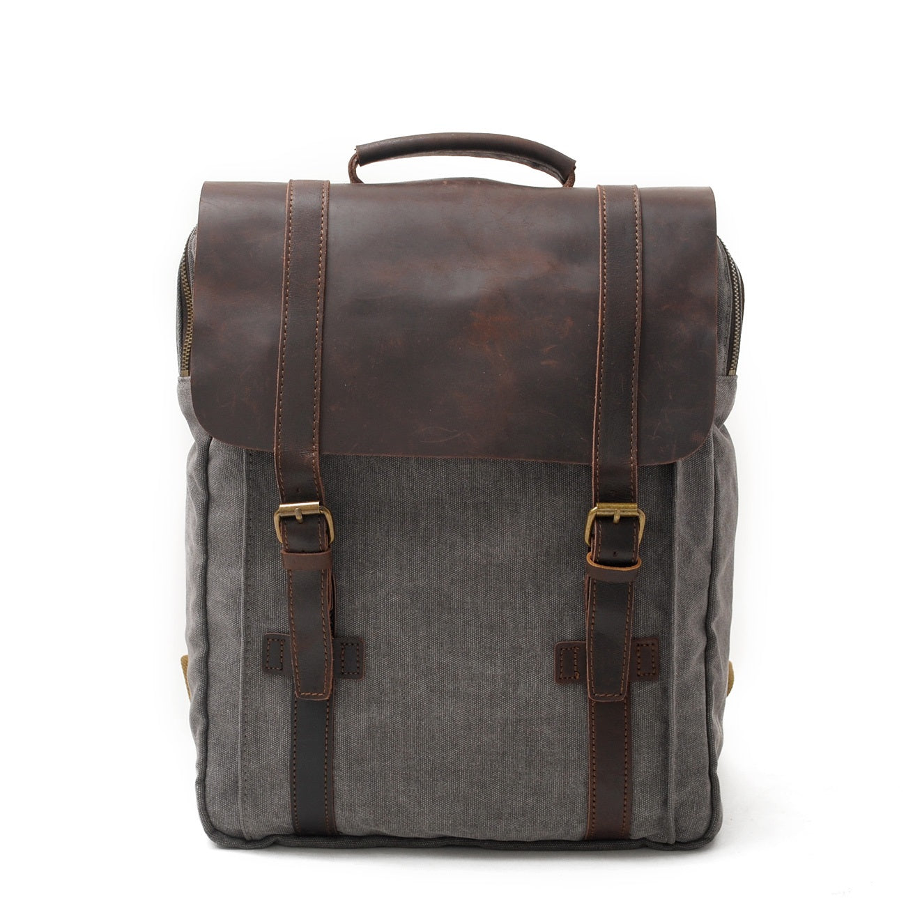Connor Canvas & Leather Backpack